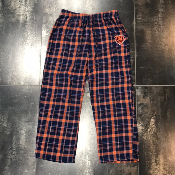 🎉HOST PICK🎉 NFL Team Apparel Orange and Blue Plaid Pants, Sz. M - Picture 4 of 11